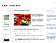 Tablet Screenshot of knowyoursugar.com